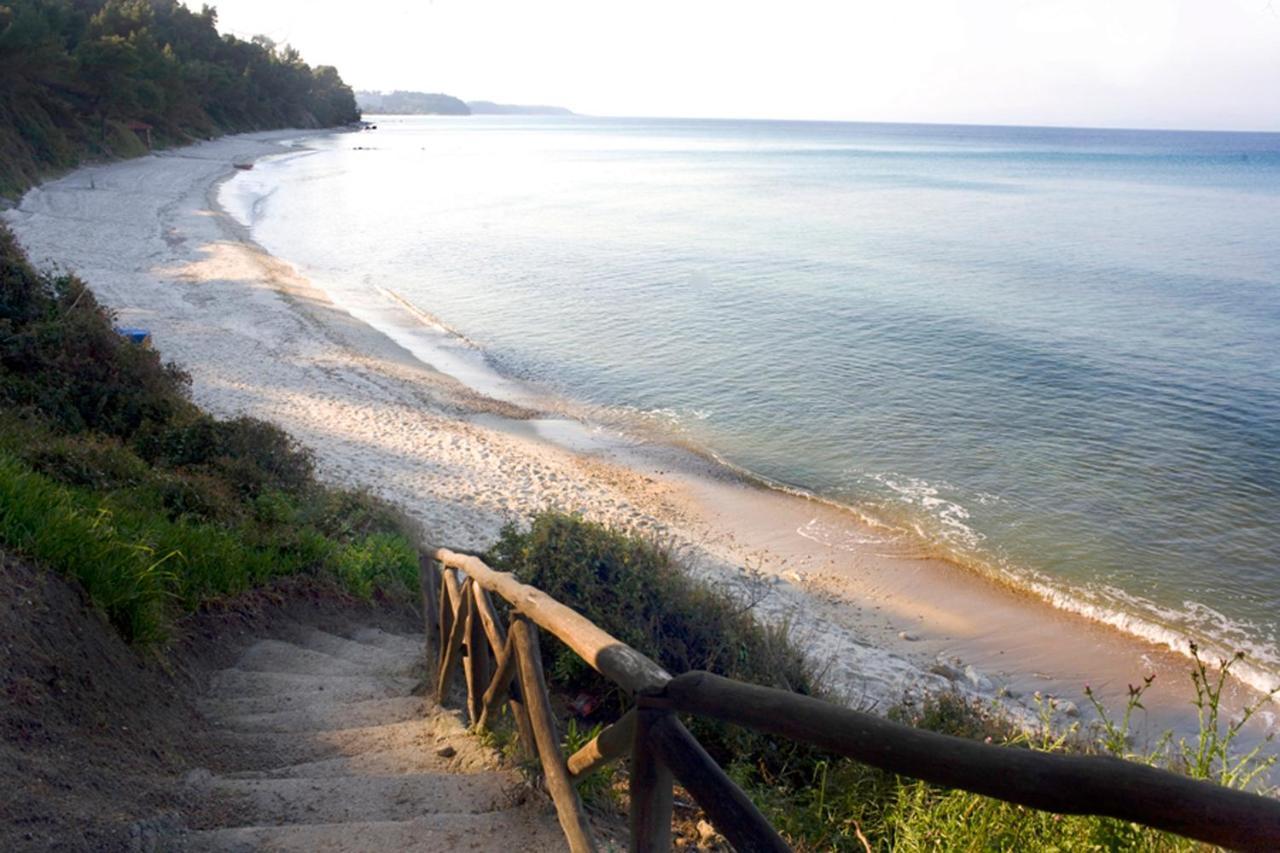 Theo Bungalows Kriopigi Bagian luar foto