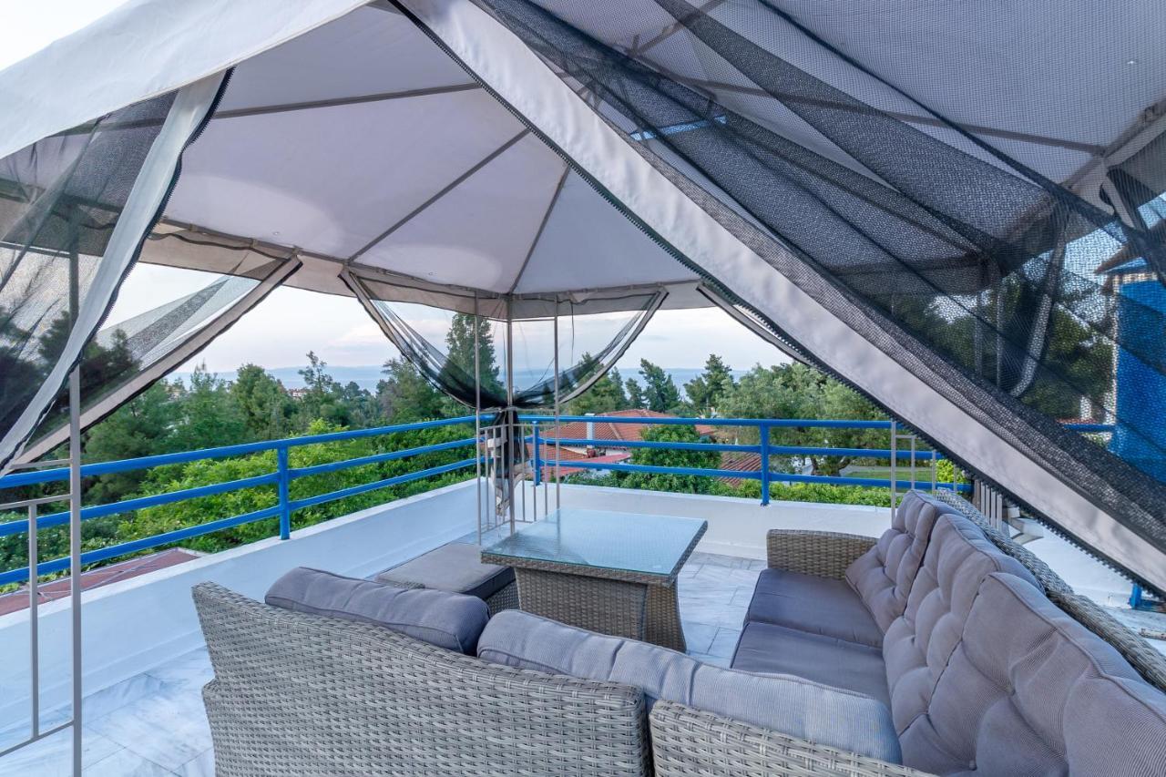 Theo Bungalows Kriopigi Bagian luar foto