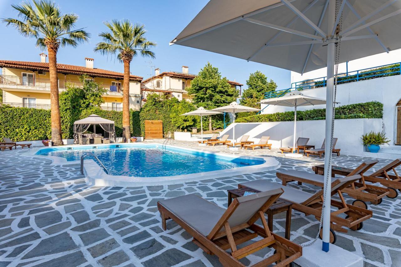 Theo Bungalows Kriopigi Bagian luar foto