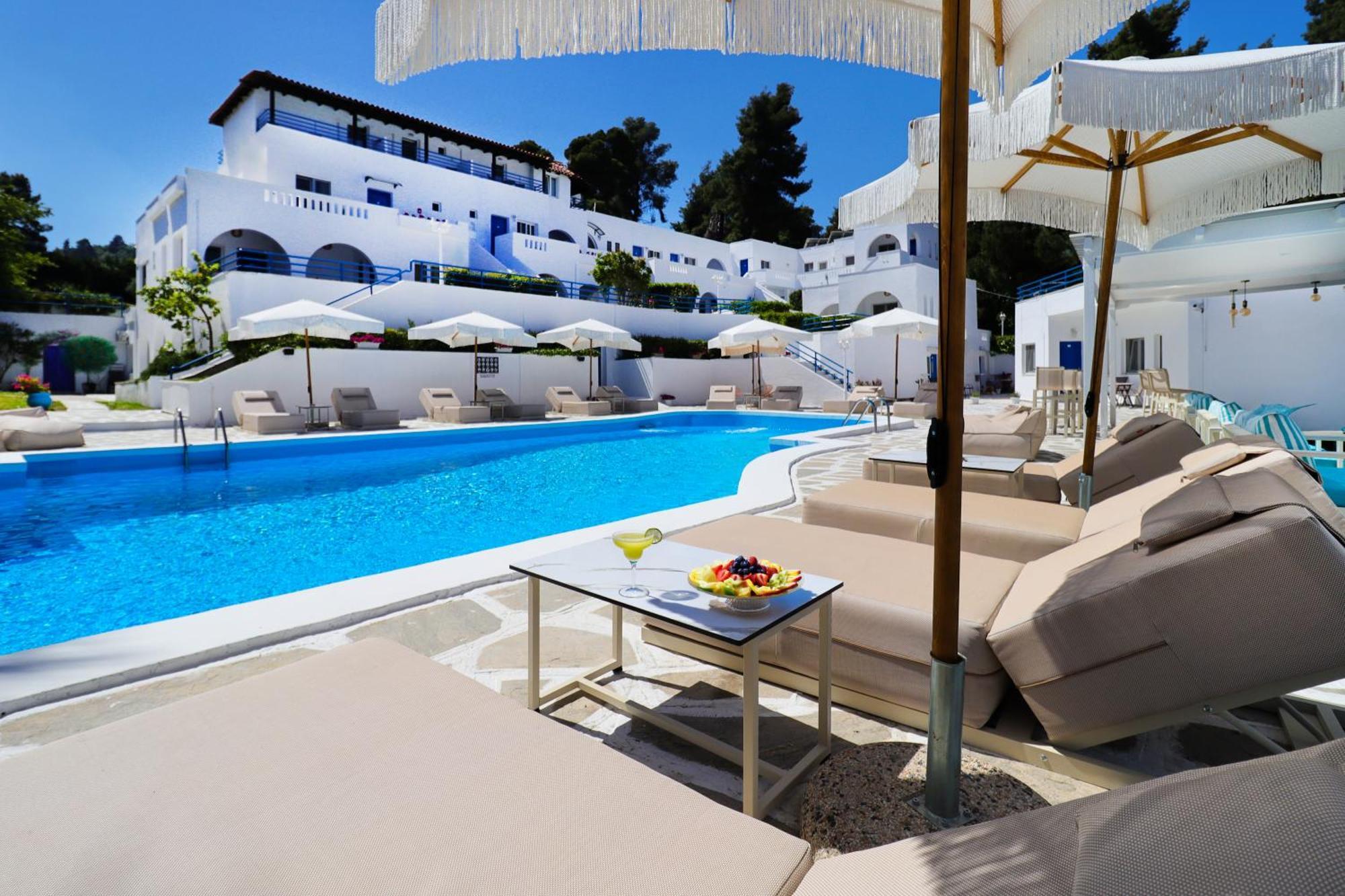 Theo Bungalows Kriopigi Bagian luar foto